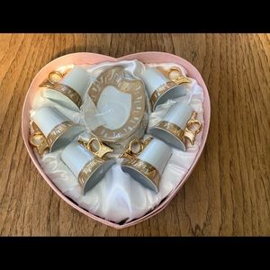 Vintage Imperial Japan Design espresso cup set